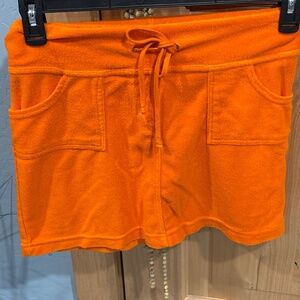 Orange Mini Skirt